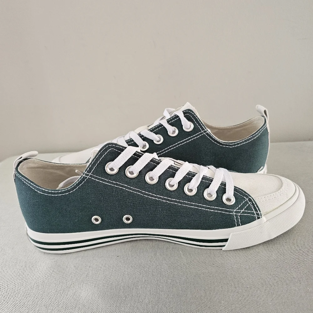SKICKS Unisex Green Michigan State Spartans Low Top Shoes